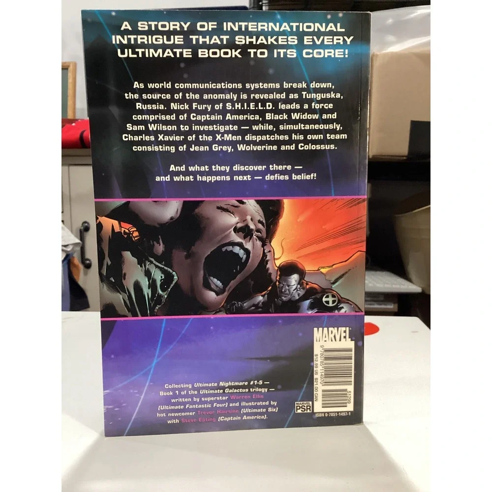 Marvel Ultimate Galactus Book 1 Ultimate Nightmare TPB Warren Ellis Ellis 2005‎